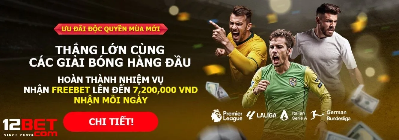 12BET - Nhà Cái Cá Cược Trực Tuyến Số #1 Việt Nam 1 banner 1 2